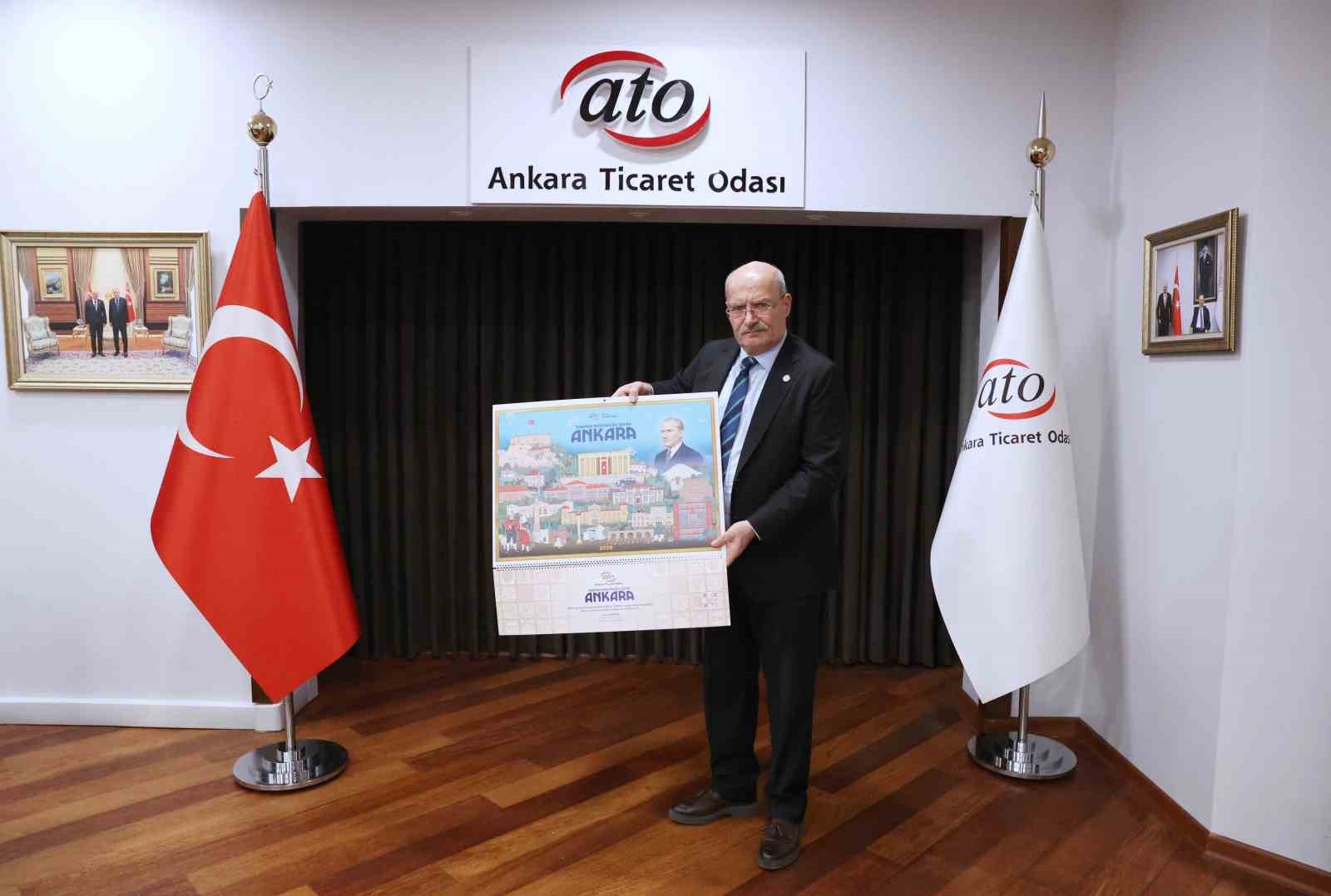 Ankara’nın tarihi dokuları ATO’nun takviminde
Ankara’nın tarihi dokuları ATO’nun takviminde