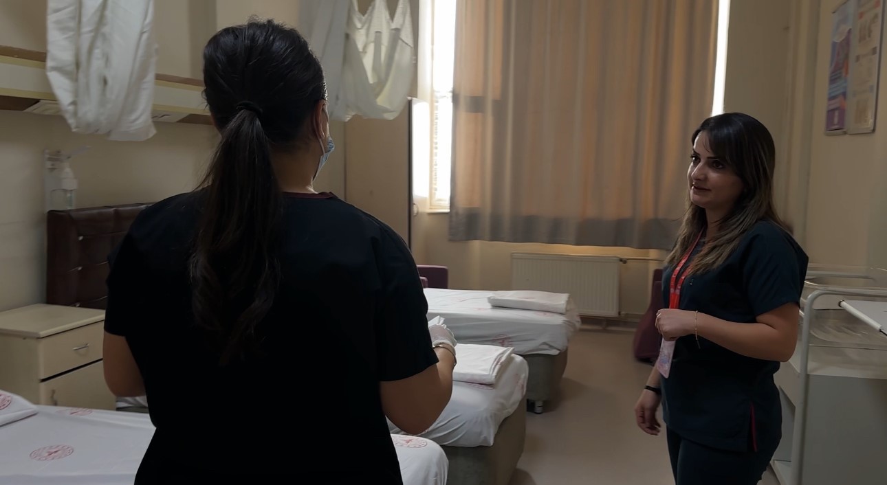 ‘Anne Oteli’ zorlu kış şartlarında hastalar için sıcak bir yuva oldu
