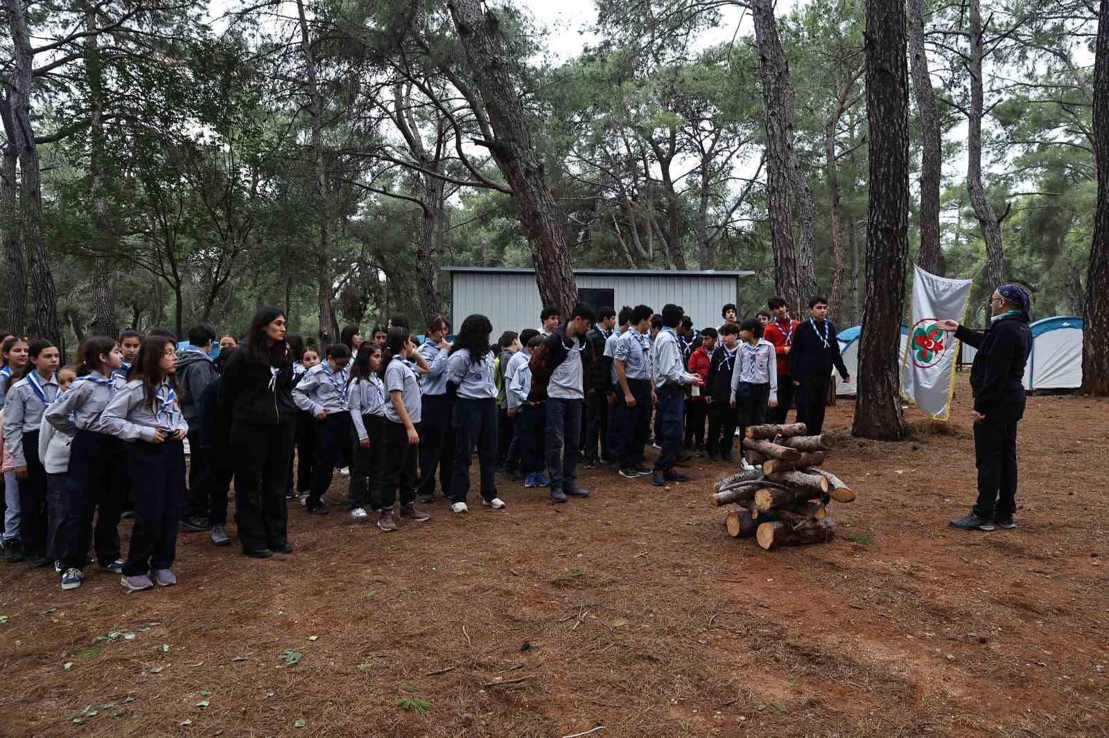 Antalya Büyükşehir Belediyesi izcileri kaynaşma kampında buluştu
