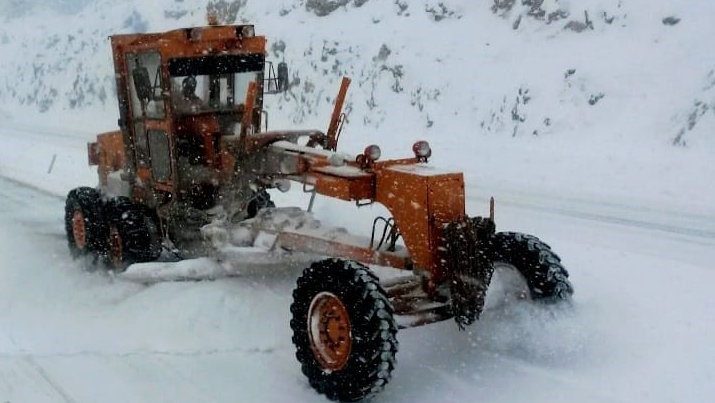 Antalya-Konya kara yolunda kar yağışı aralıklarla devam ediyor
