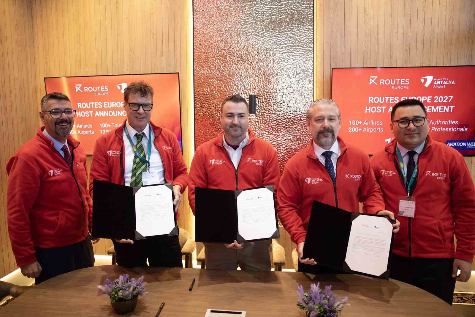 Antalya, Routes Europe 2027’ye ev sahipliği yapacak
