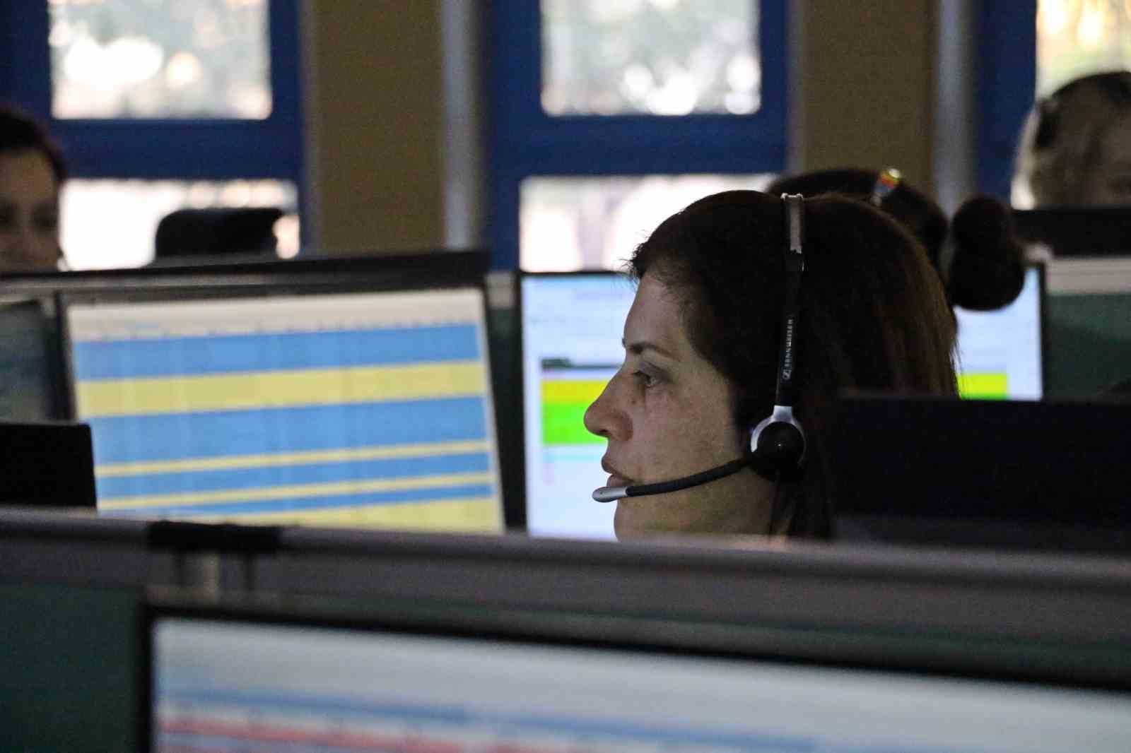 Antalya’da 112 Acil Çağrı Merkezine 2025 yılında 3 milyon çağrı geldi, yüzde 54’ü asılsız çıktı
