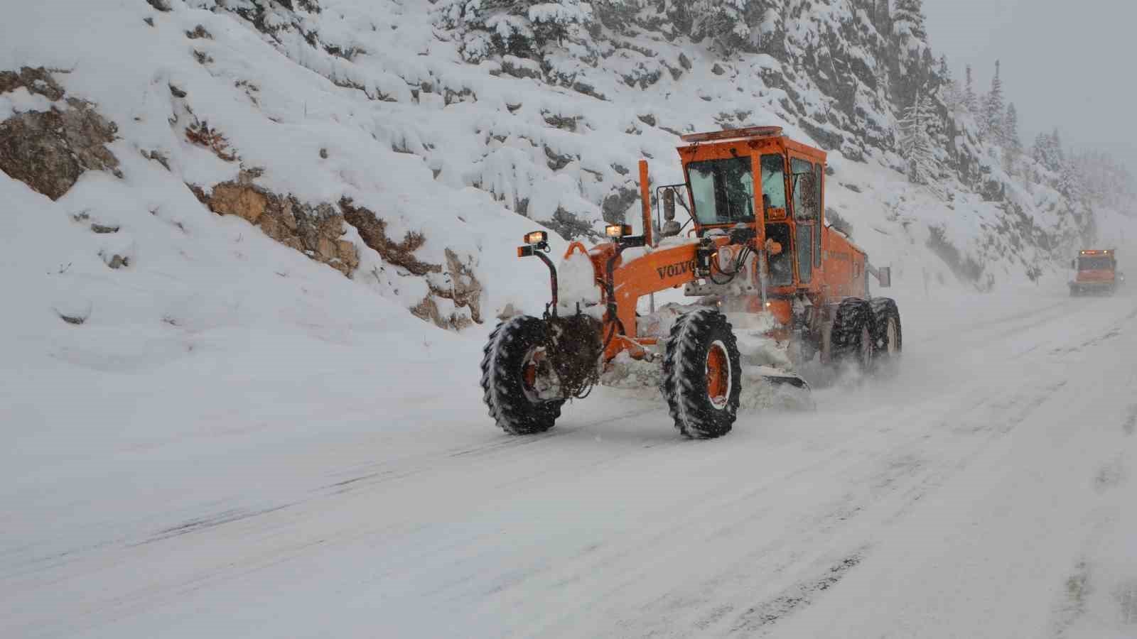 Antalya’da 1825 metre rakımlı Alacabel’de
