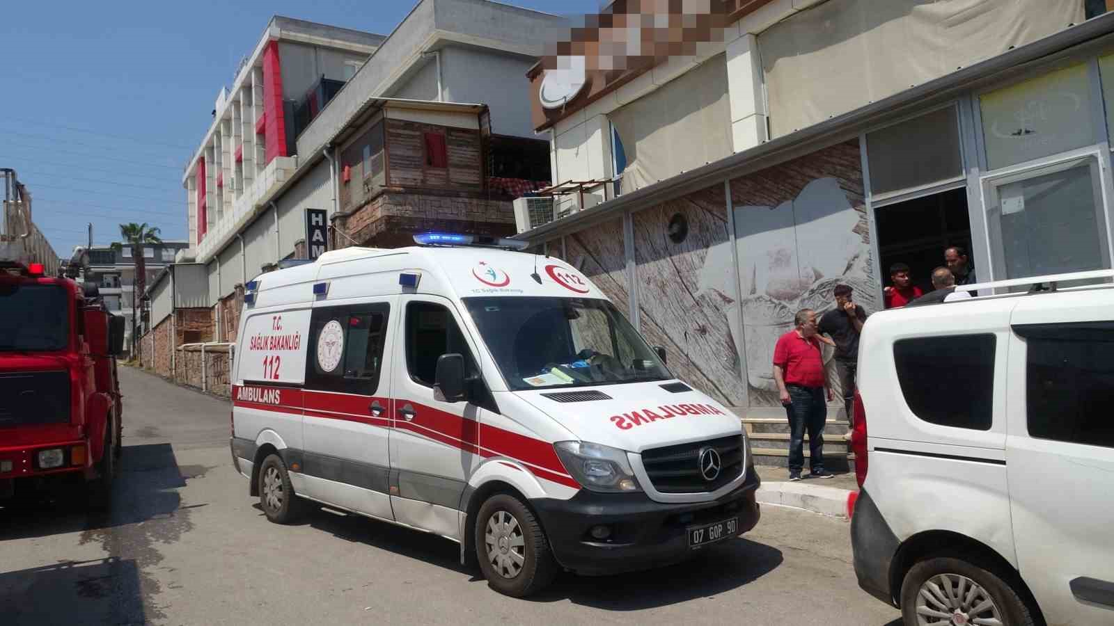 Antalya’da baklava ve lokum üretim tesisinde kazan patladı: 1 yaralı
