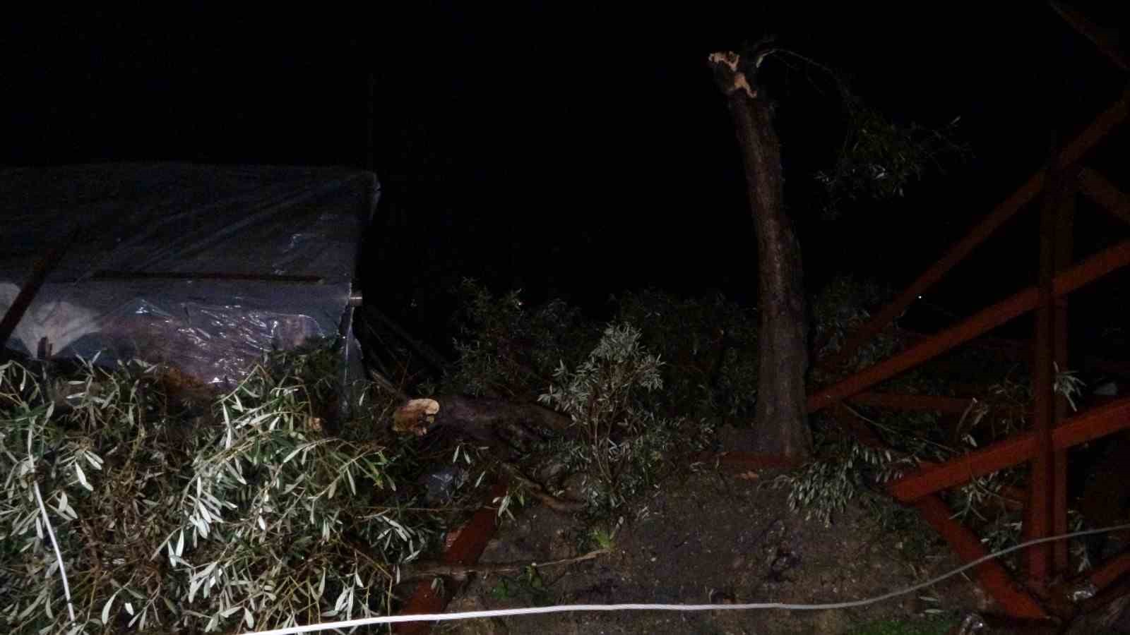 Antalya’da hortum dehşeti: Evlerin çatısı uçtu, ağaçları kökünden söktü, otomobil ters döndü
