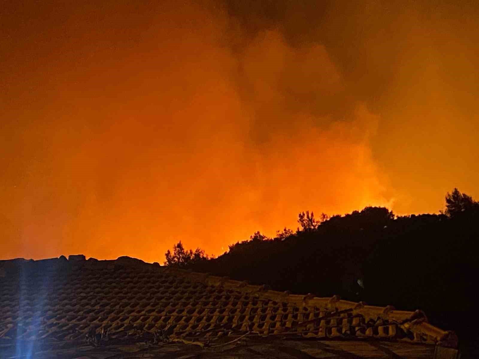 Antalya’da orman yangını
