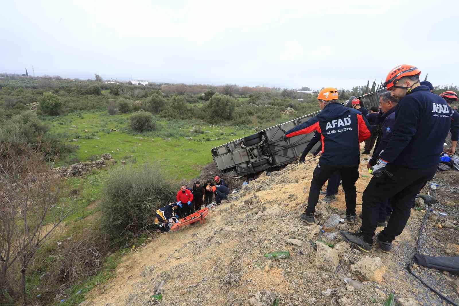 Antalya’da otobüs kazası: 8 ölü, 26 yaralı
