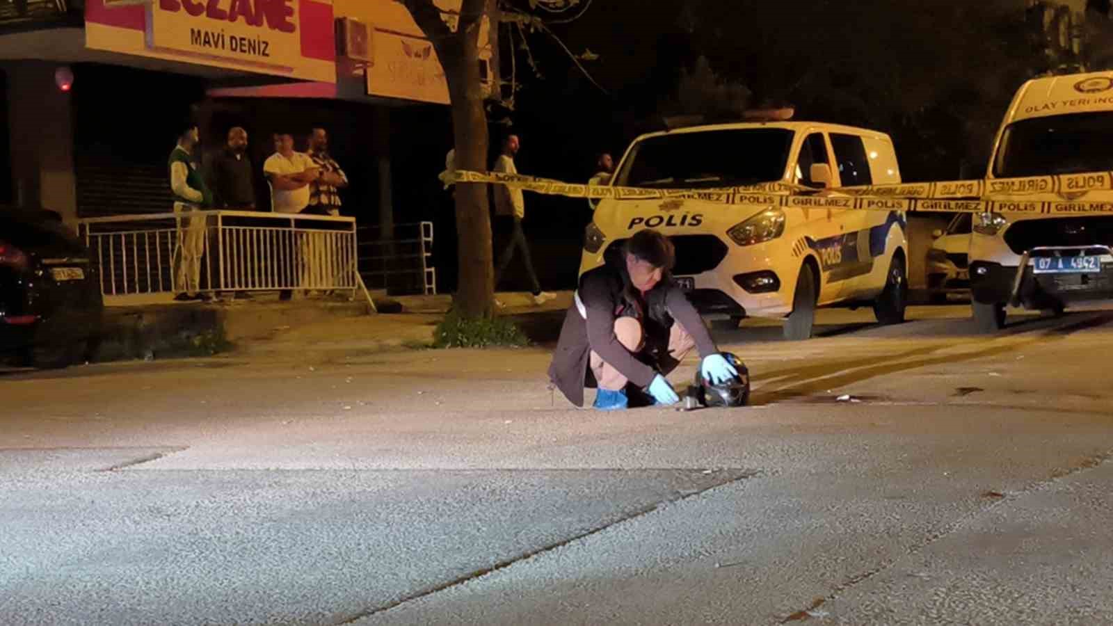 Antalya’da ’taralı’ kavga: 1 yaralı
