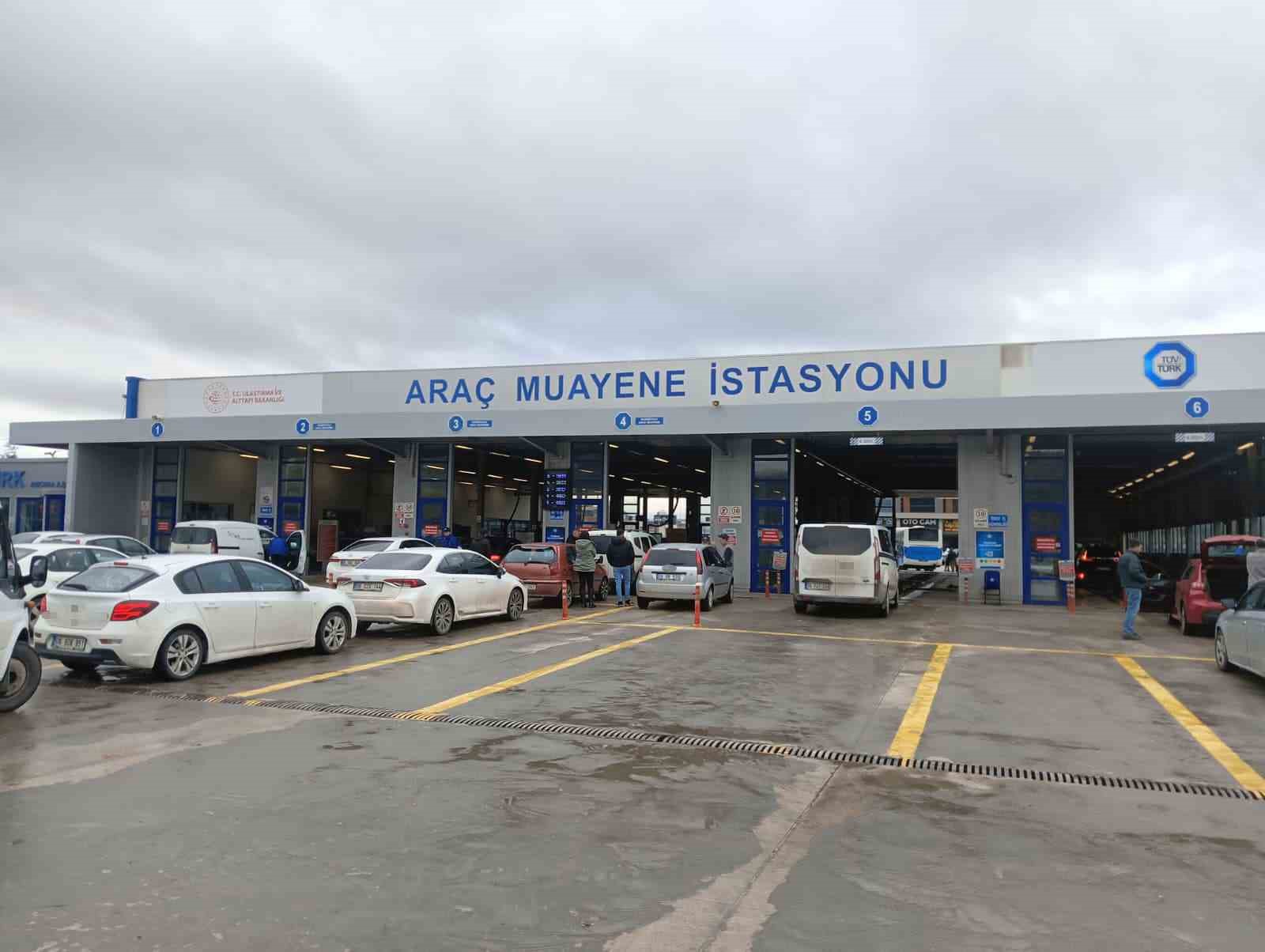 Araç muayene istasyonundaki ölümlü kavganın görüntüleri ortaya çıktı
