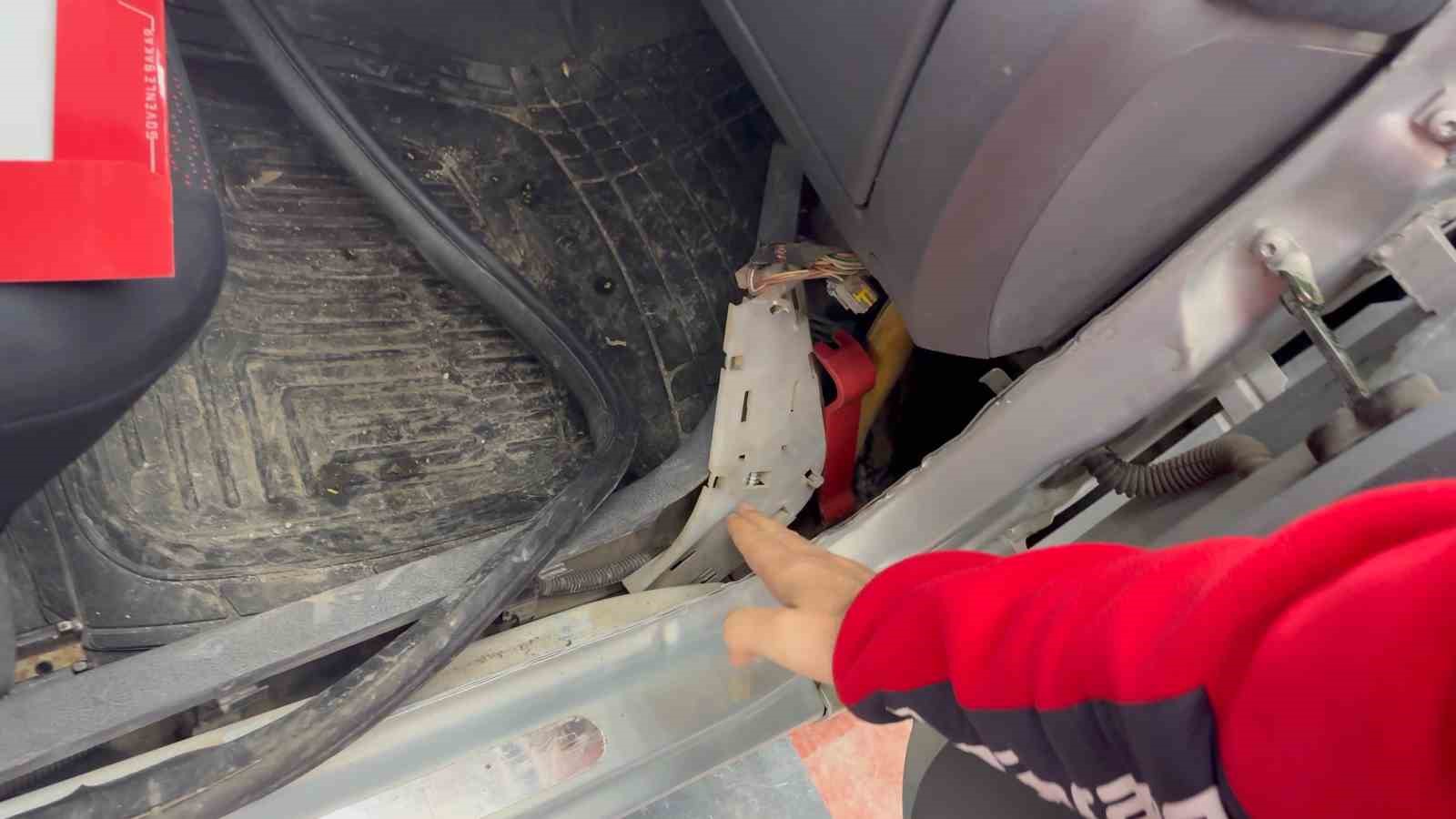 Aracını satmak isterken podyenin farklı bir araca ait olduğunu öğrendi
