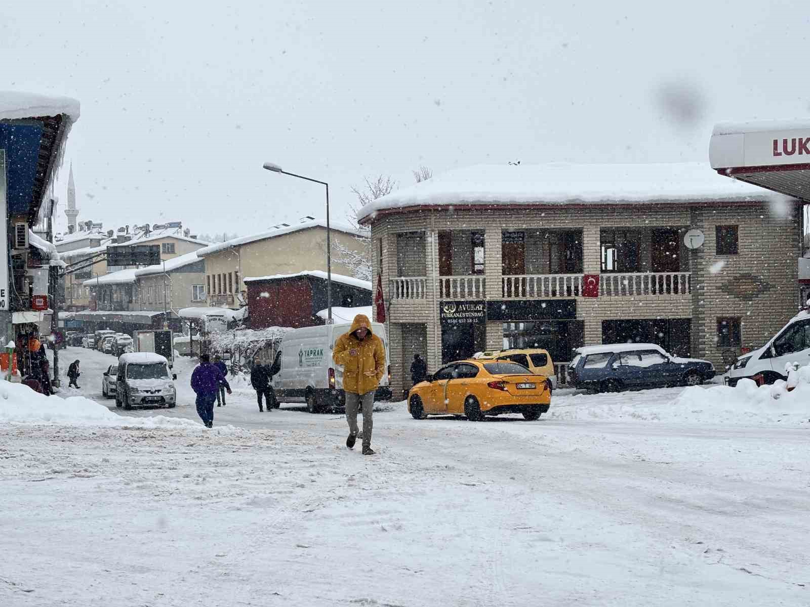 Arapgir beyaza büründü
