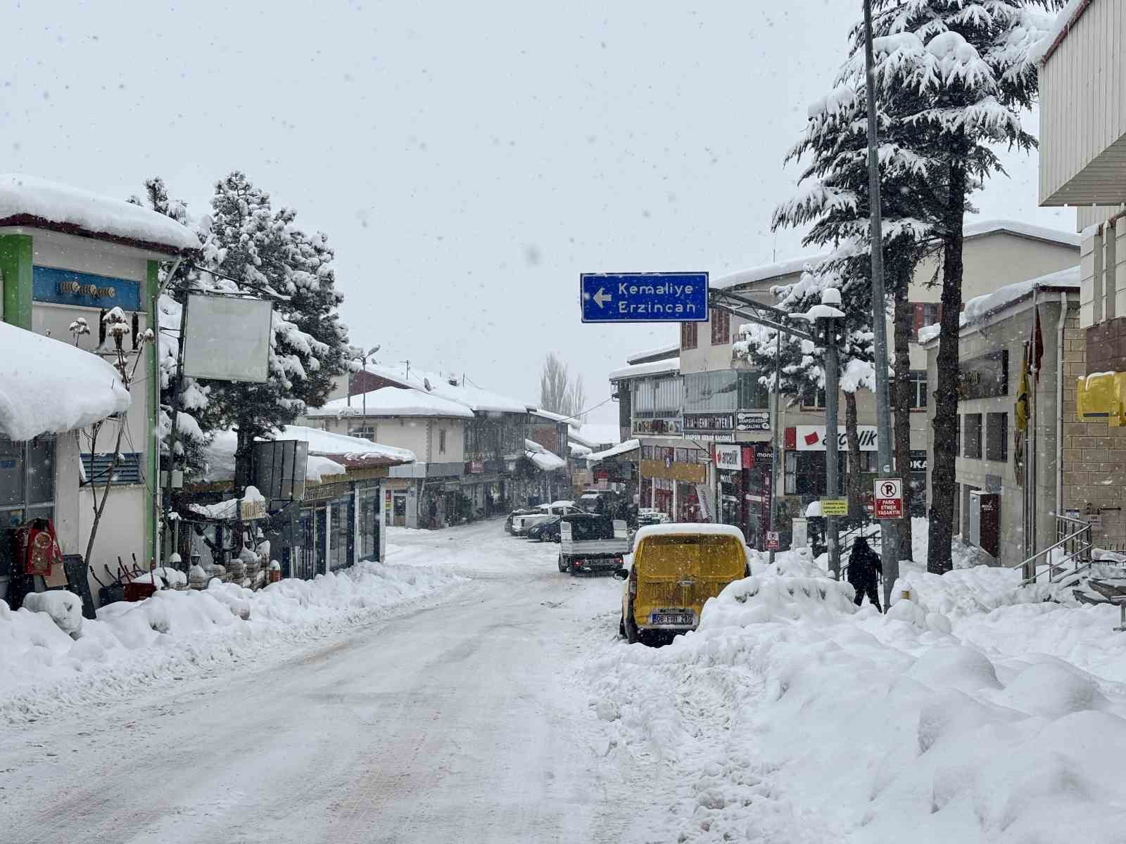 Arapgir beyaza büründü
