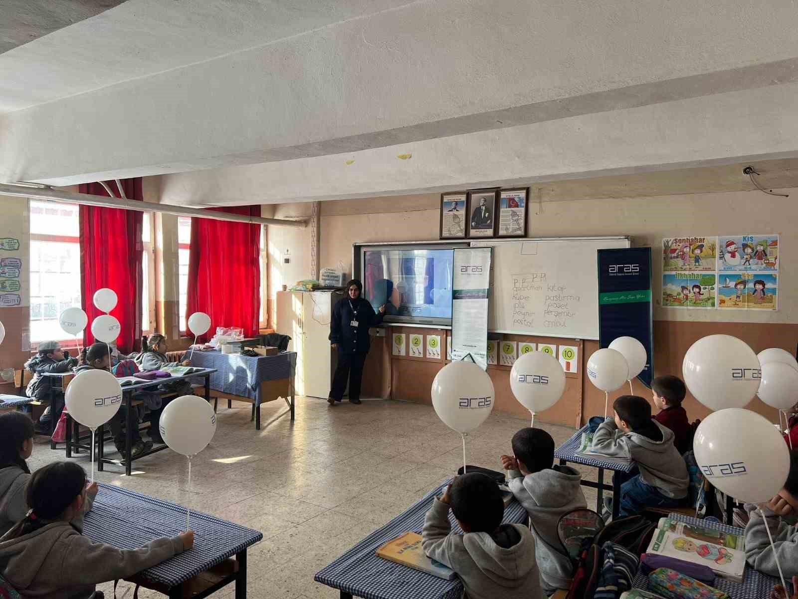 Aras EDAŞ, Enerji Verimliliği Haftası’nda öğrencilerle buluştu
Aras EDAŞ, Enerji Verimliliği Haftası’nda öğrencilerle buluştu