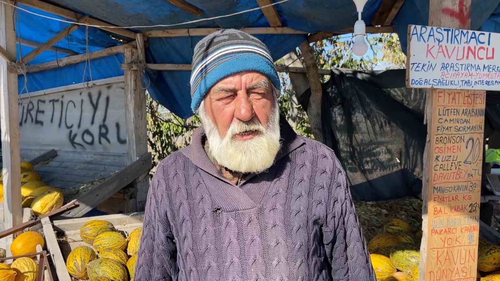 "Araştırmacı kavuncu dede" ata tohumlarını geleceğe taşıyor
