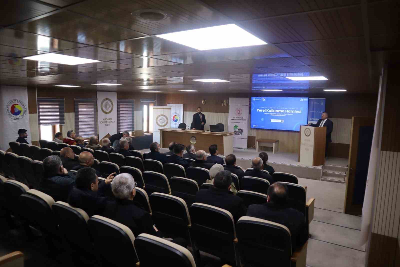 Ardahan teşvik programı iş dünyasına tanıtıldı
