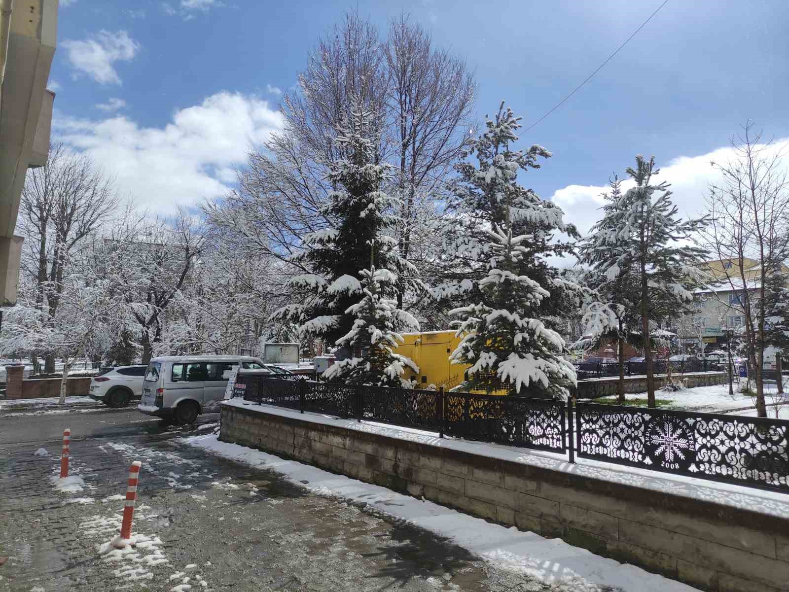 Ardahan’da kar kartpostallık görüntüler sundu

