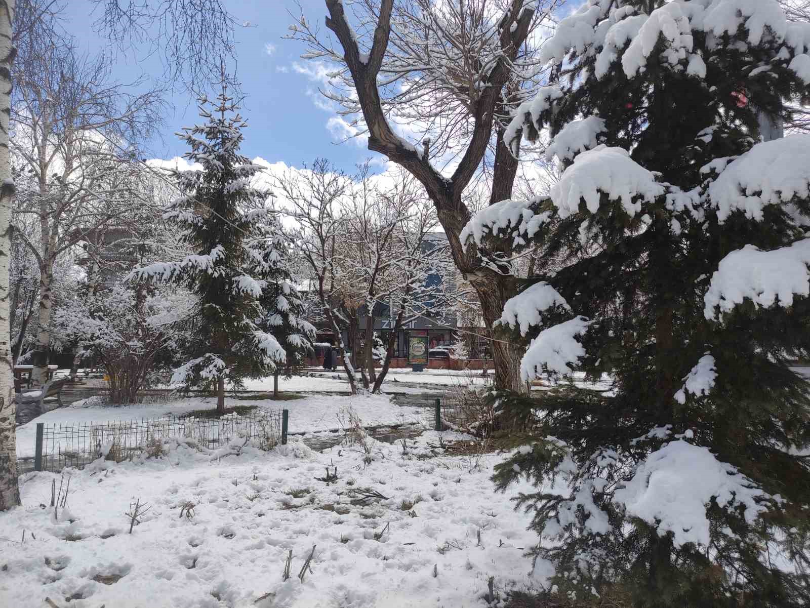 Ardahan’da kar kartpostallık görüntüler sundu
