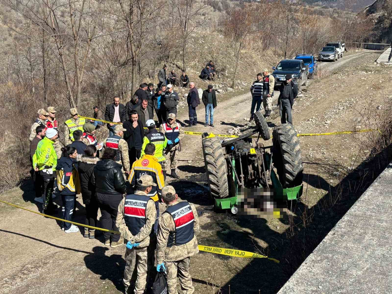 Ardahan’da traktör kazası; 1 ölü
