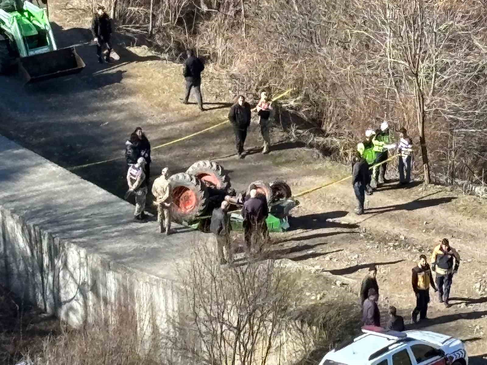 Ardahan’da traktör kazası; 1 ölü
