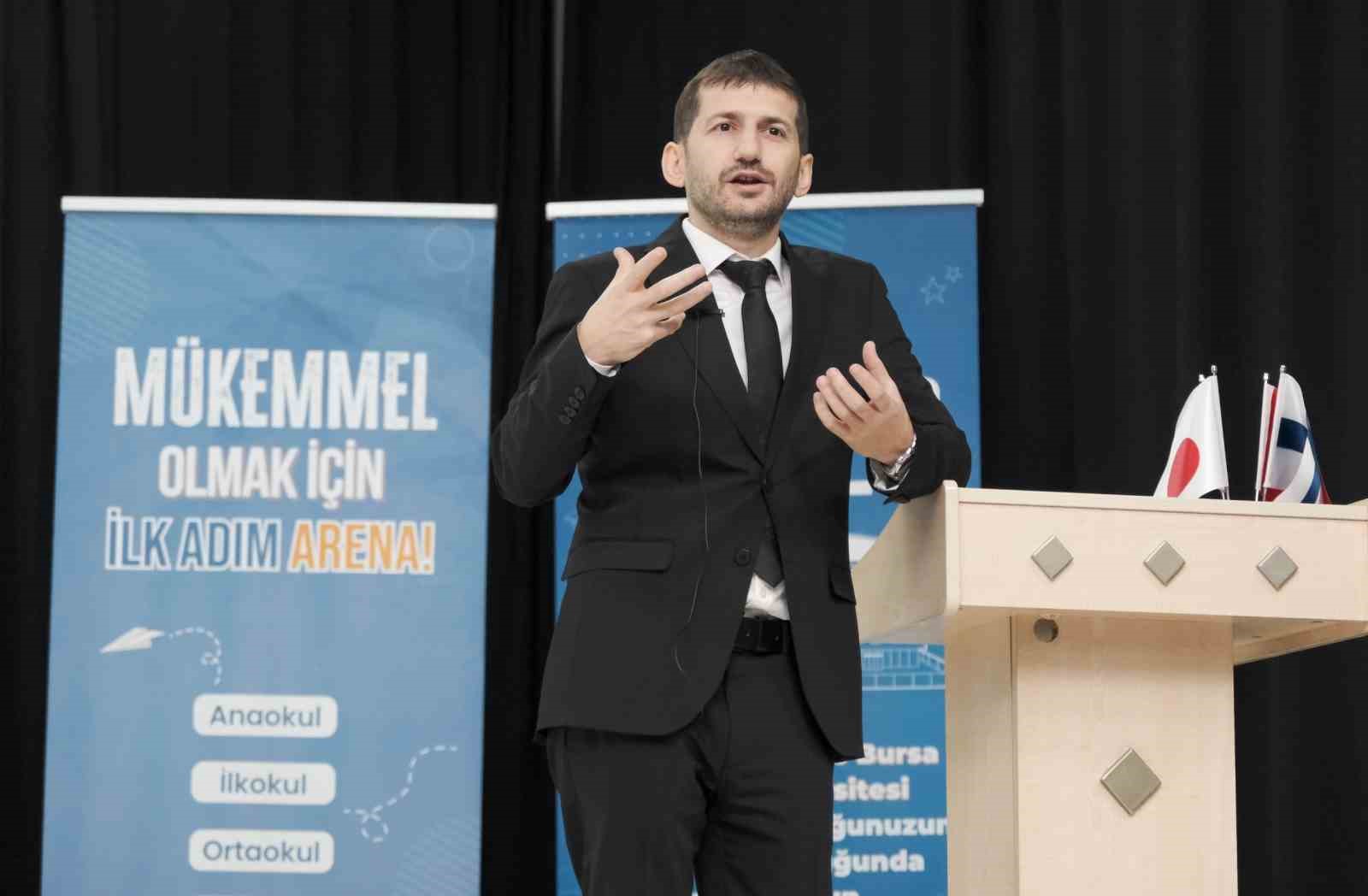 Arena bursluluk sınavına yoğun ilgi
