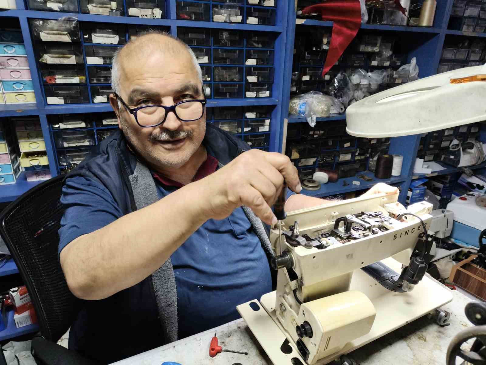 Arıza yapan makine İhsan Usta’nın hayatına yön verdi
