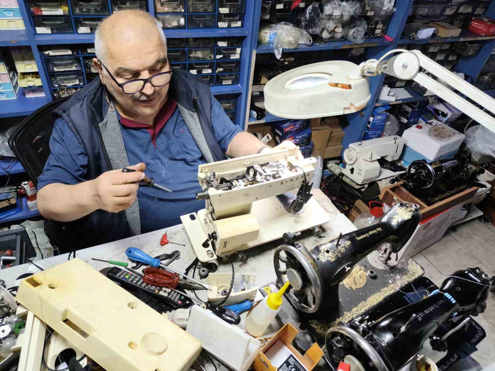 Arıza yapan makine İhsan Usta’nın hayatına yön verdi
