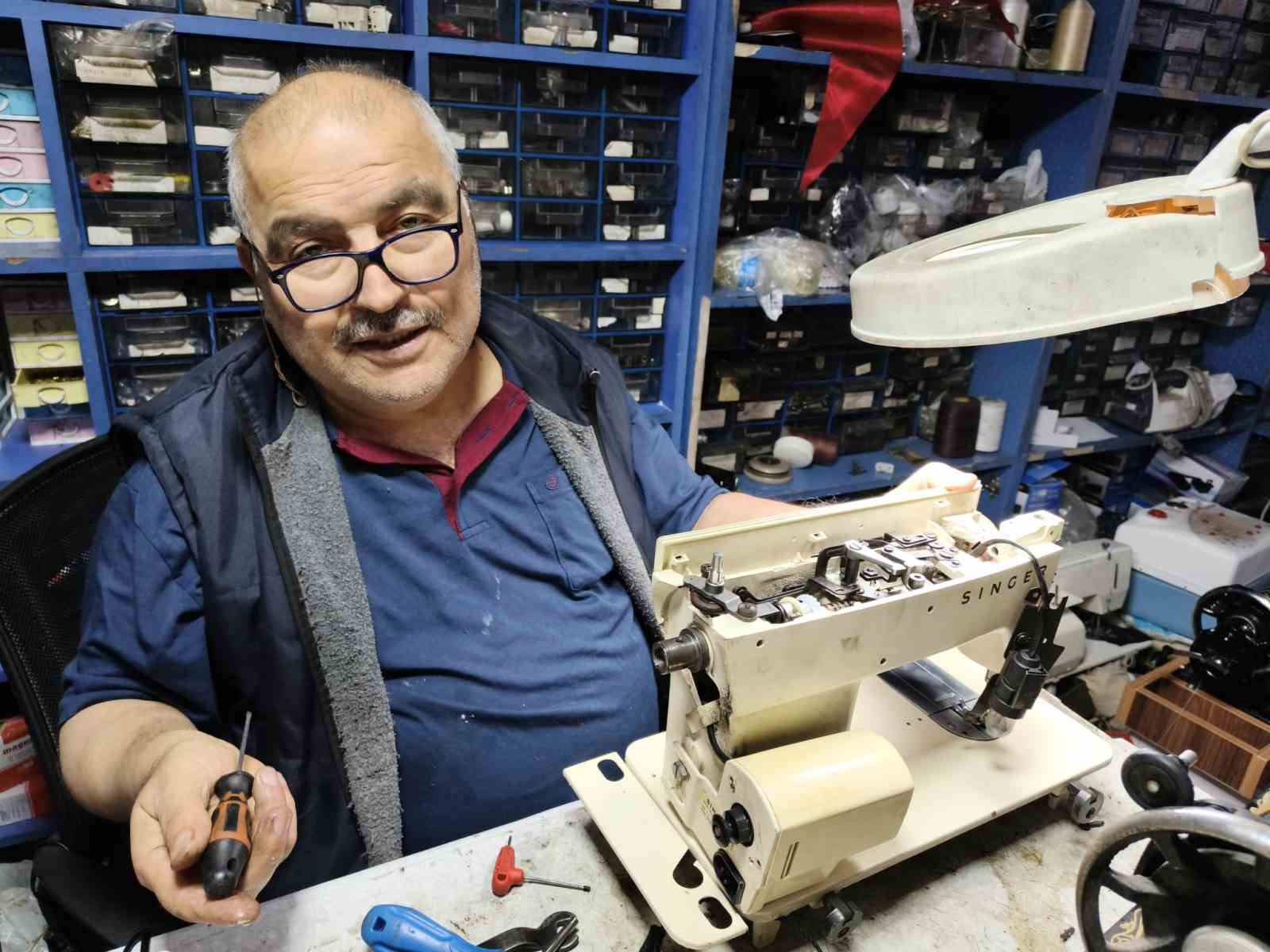 Arıza yapan makine İhsan Usta’nın hayatına yön verdi
