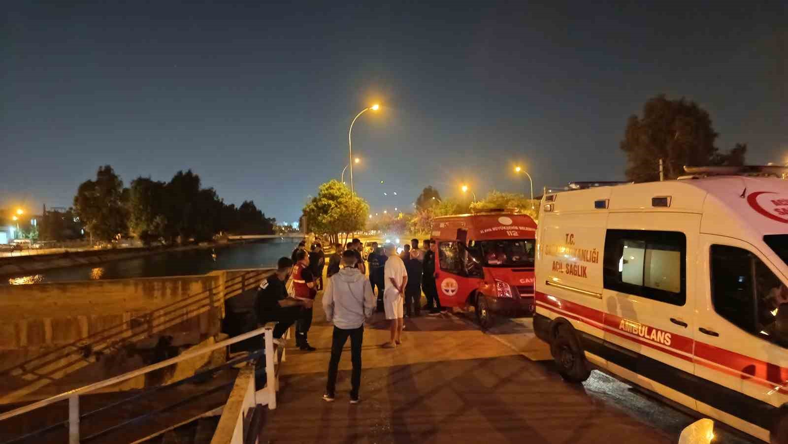 Arkadaşıyla otururken kanala düştü, akıntıya kapılıp kayboldu
