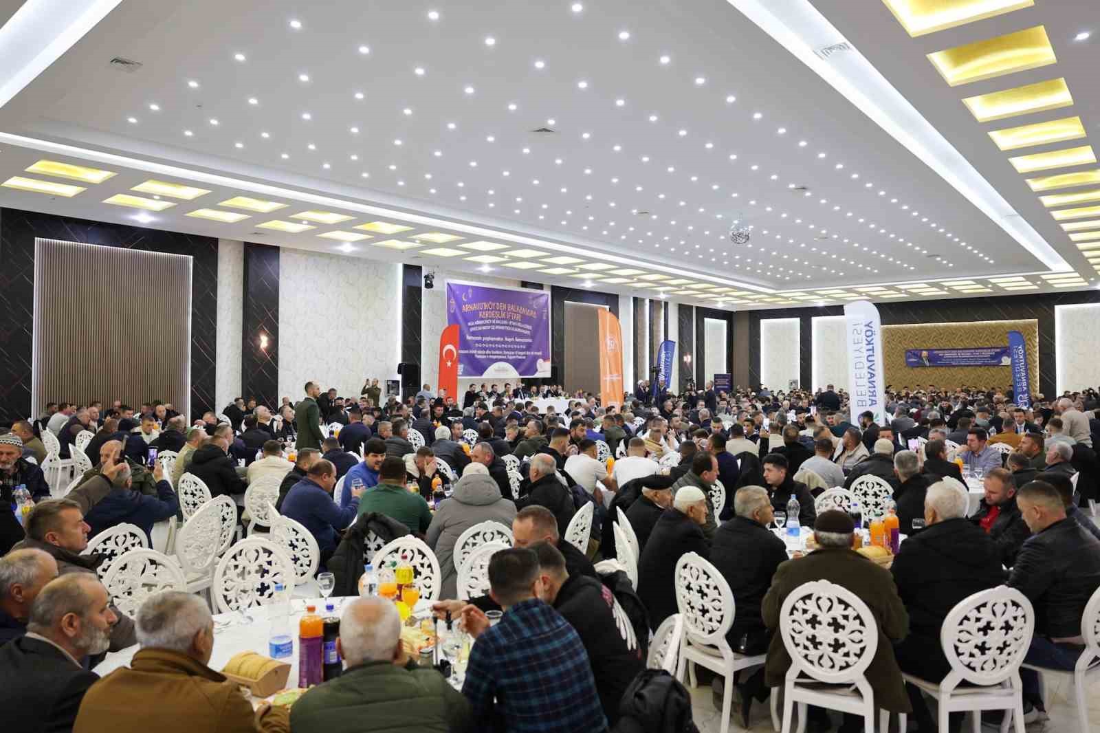 Arnavutköy’den balkanlara kardeşlik sofrası
