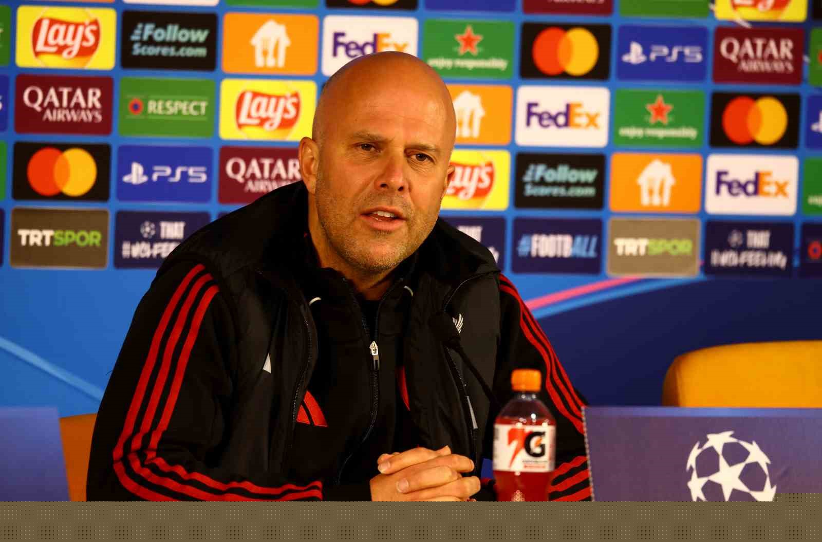 Arne Slot: "Yarın çok iyi olmamız lazım"
