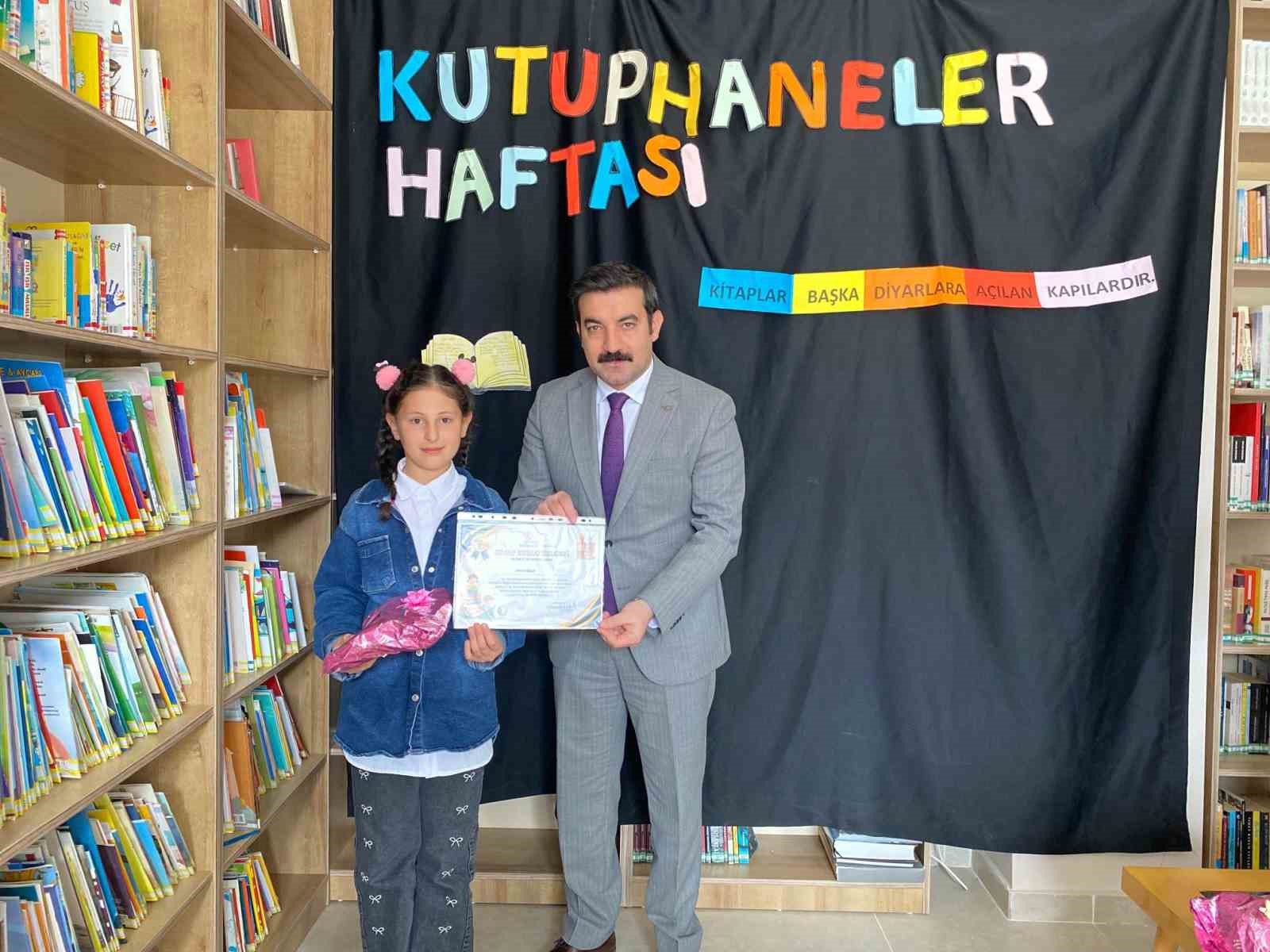 Arpaçay’da Kütüphane Haftası etkinliği
