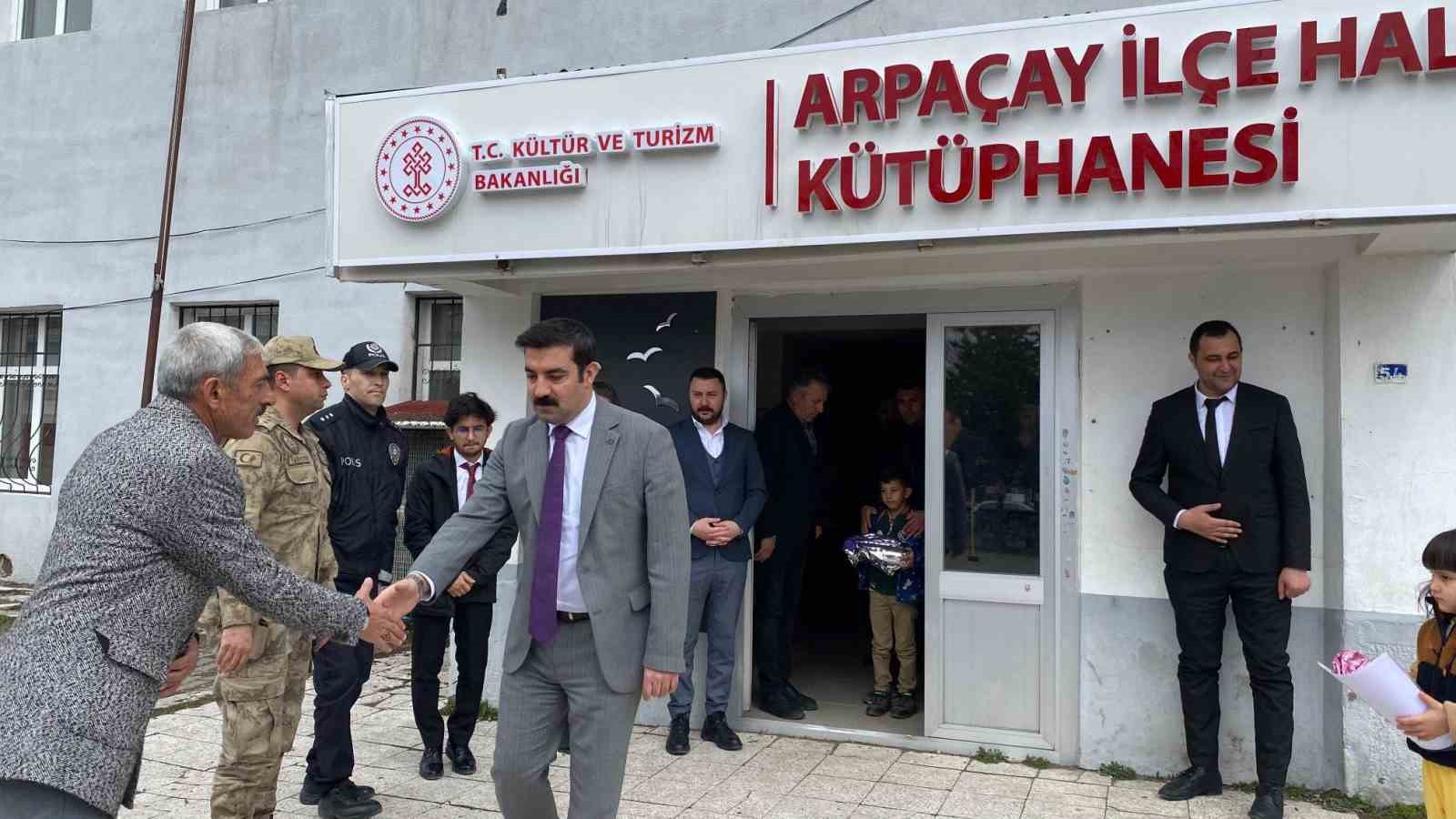 Arpaçay’da Kütüphane Haftası etkinliği
