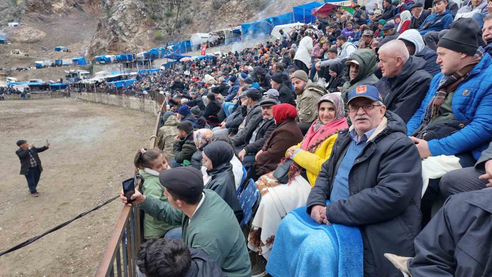 Artvin’de boğa güreşleri sezonu Sarıgöl’de açıldı
