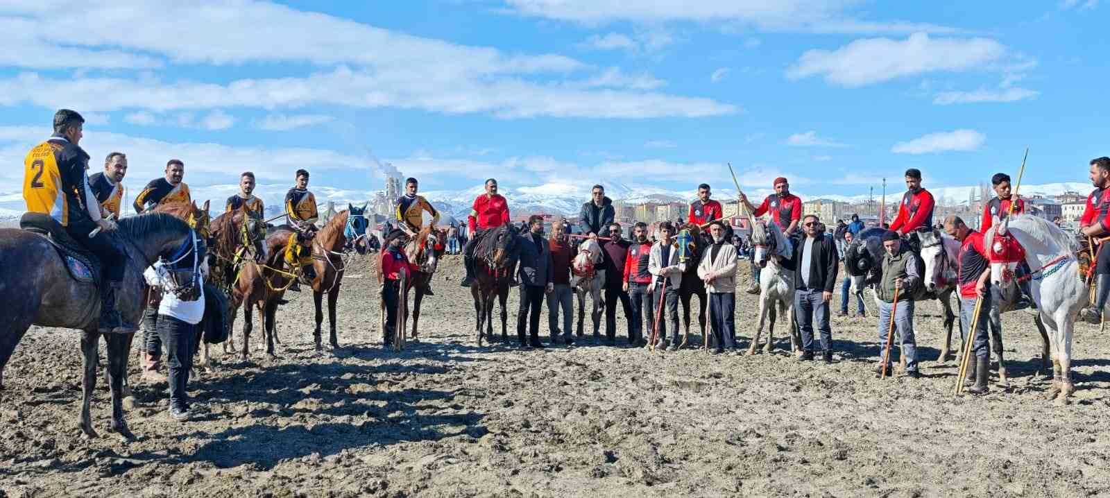 Aşkale’de ciritçiler sezona hazırlanıyor
