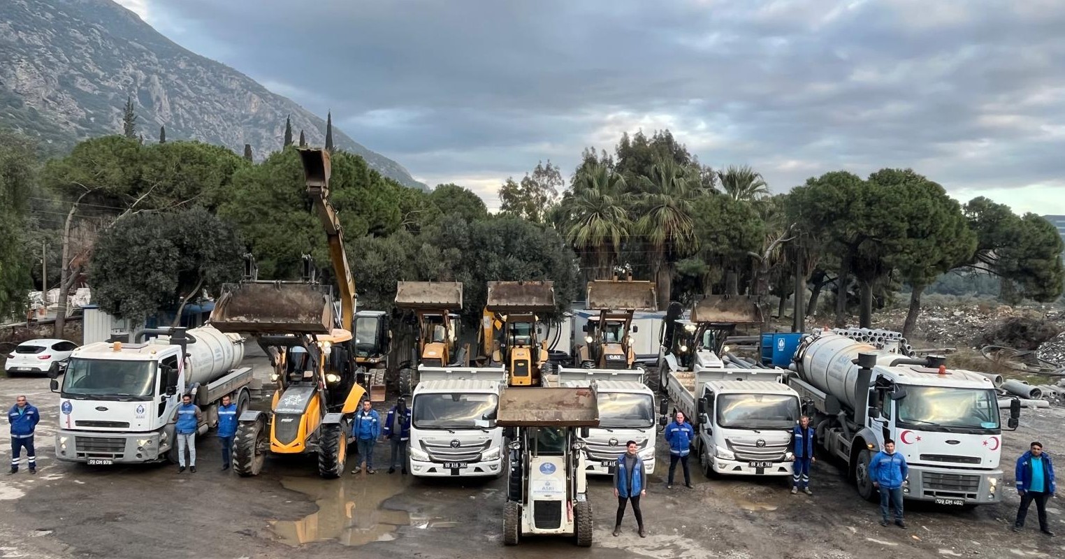 ASKİ ve Aydın Büyükşehir Belediyesi yağışlara hazır
