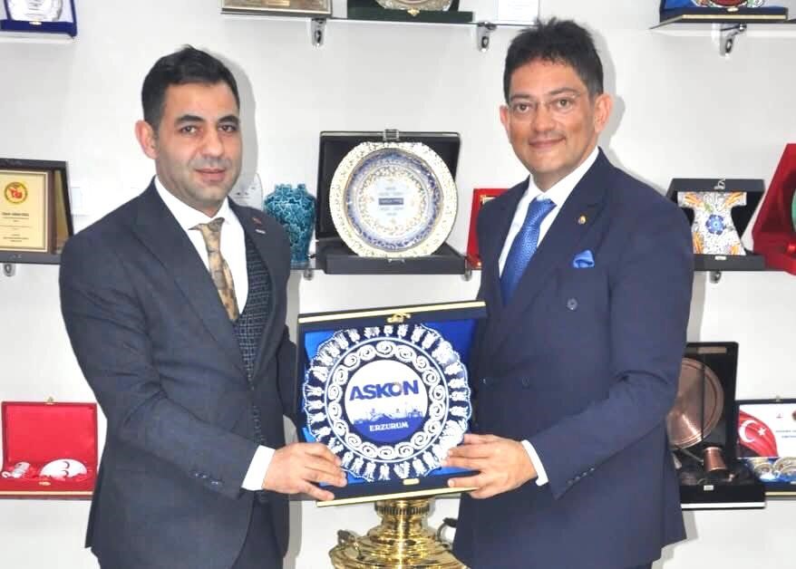 ASKON’dan ETSO ve ETB’de ’Ekonomik işbirliği’ zirvesi
