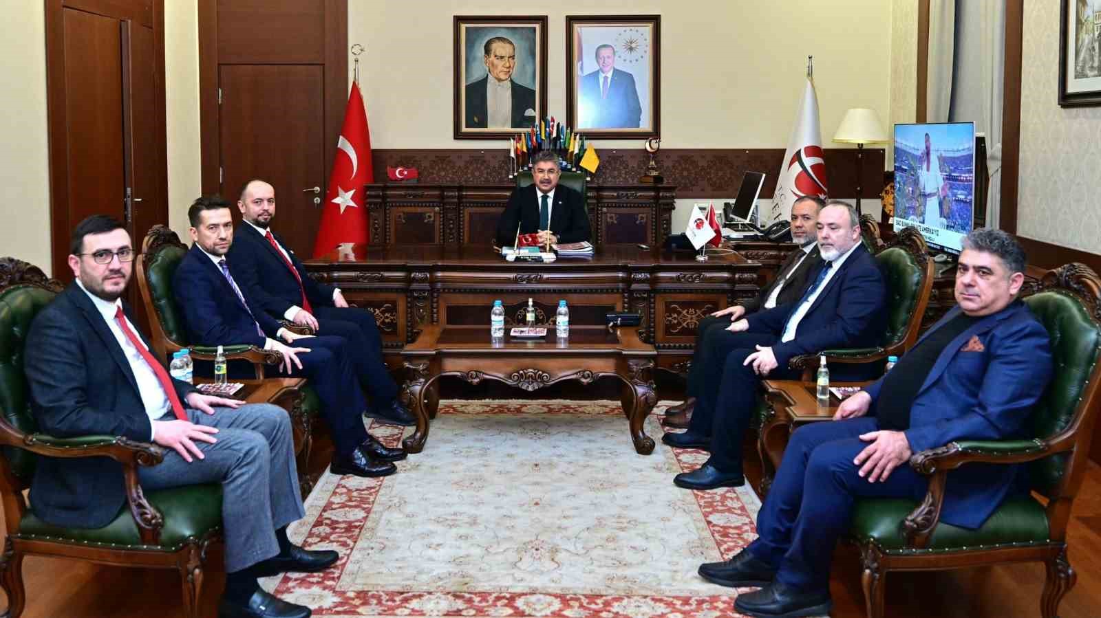 ASKON’dan Vali Yılmaz’a ’Hayırlı olsun’ ziyareti
