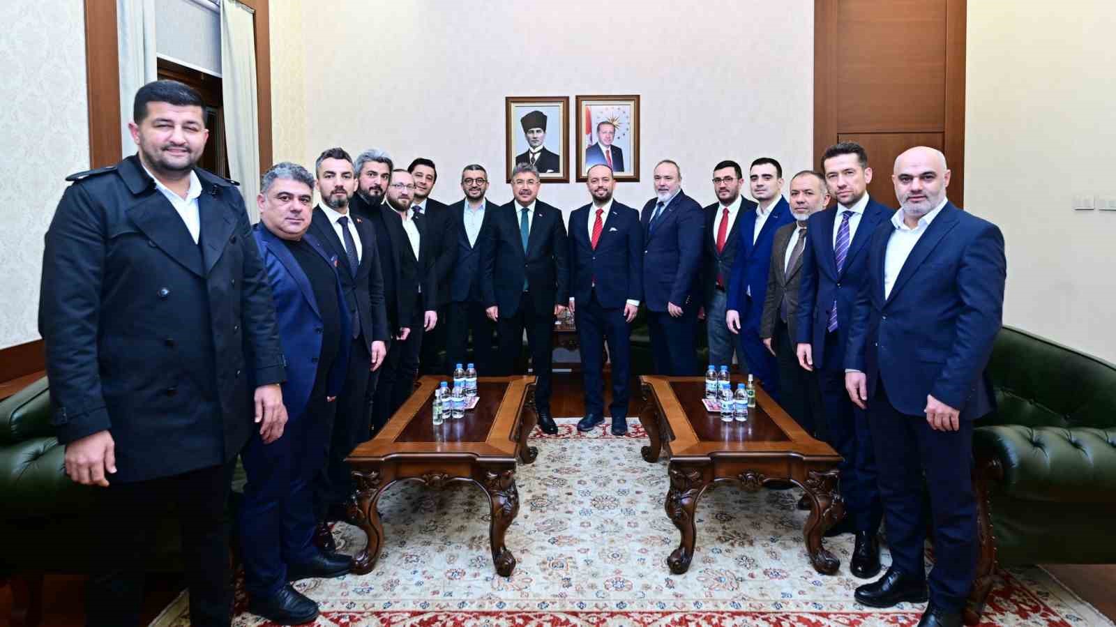 ASKON’dan Vali Yılmaz’a ’Hayırlı olsun’ ziyareti
