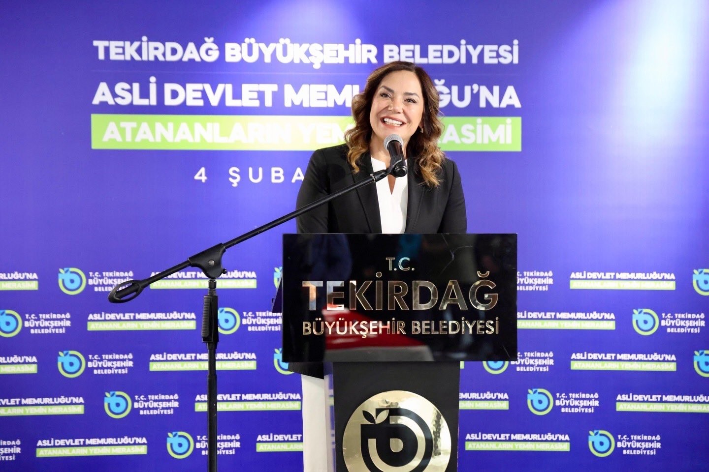 Asli devlet memuru ataması yapılan 56 personel için yemin töreni
