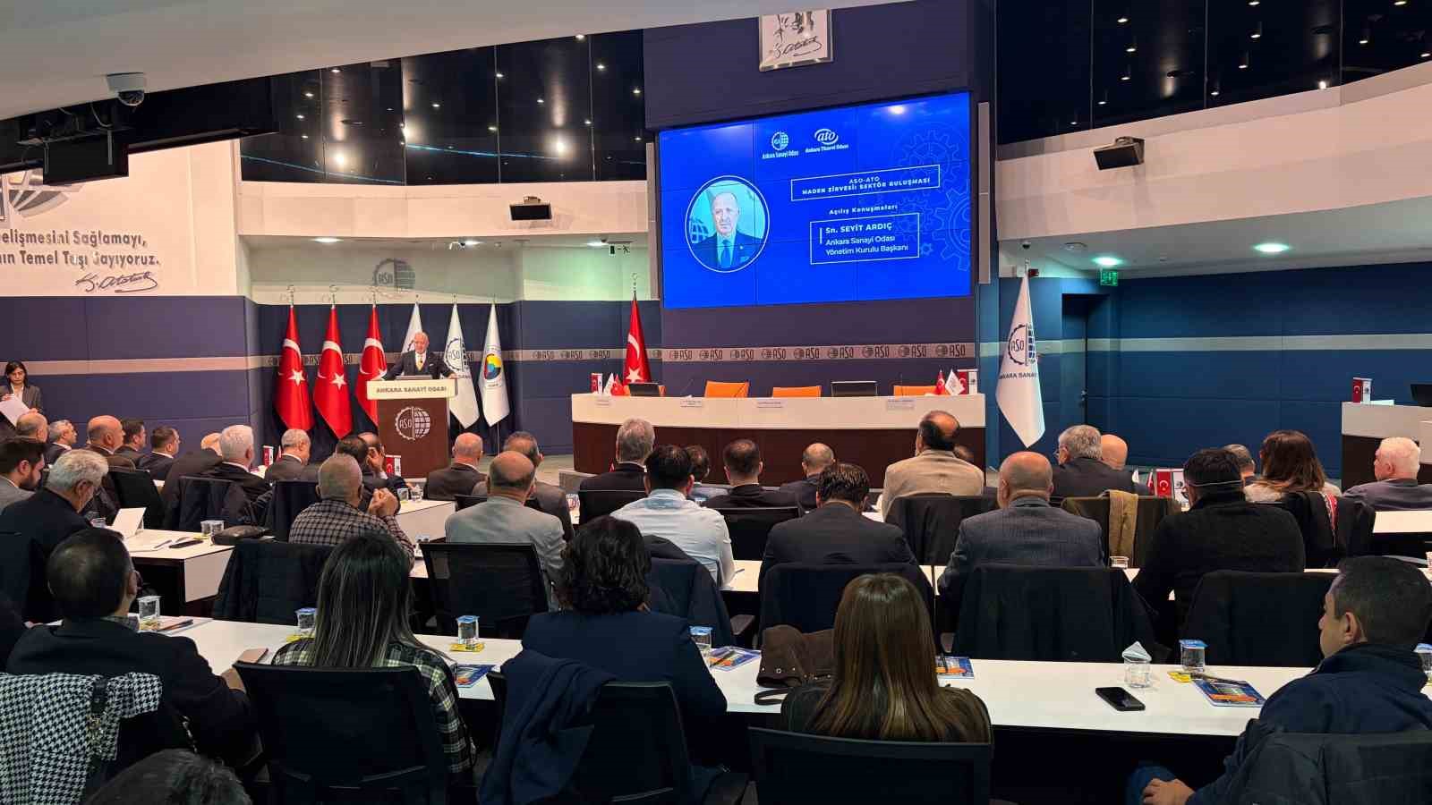 ASO Başkanı Ardıç: "2024’te 6 milyar dolar olan toplam maden ihracatımız, 2025’te yüzde 3,4 artışla 6,2 milyar dolara yükseldi"
