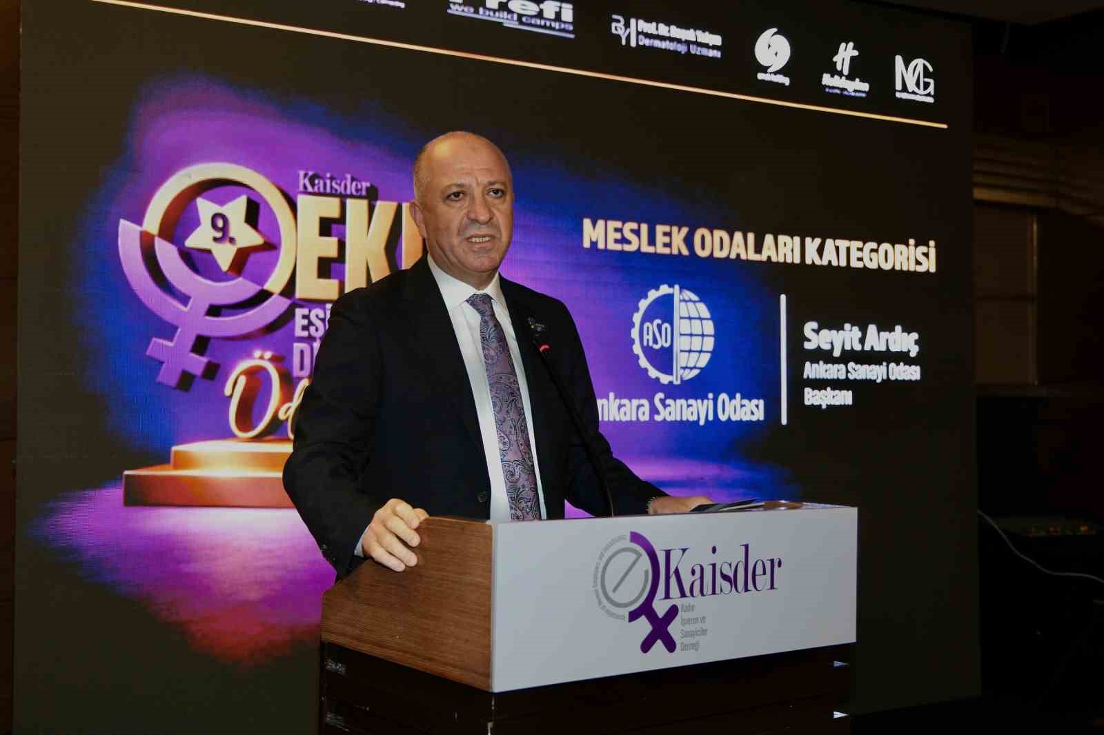 ASO Başkanı Ardıç: "Bizim için asıl önemli olan kadınların yalnızca istihdamda değil, karar alma mekanizmalarında da güçlü şekilde yer almasıdır"
