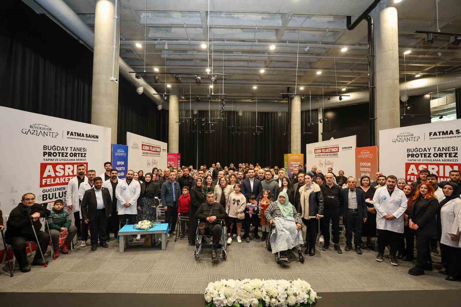 Asrın felaketinde güçlenen hayatlar Gaziantep’te buluştu
