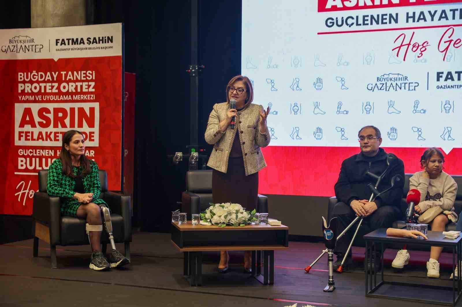 Asrın felaketinde güçlenen hayatlar Gaziantep’te buluştu
