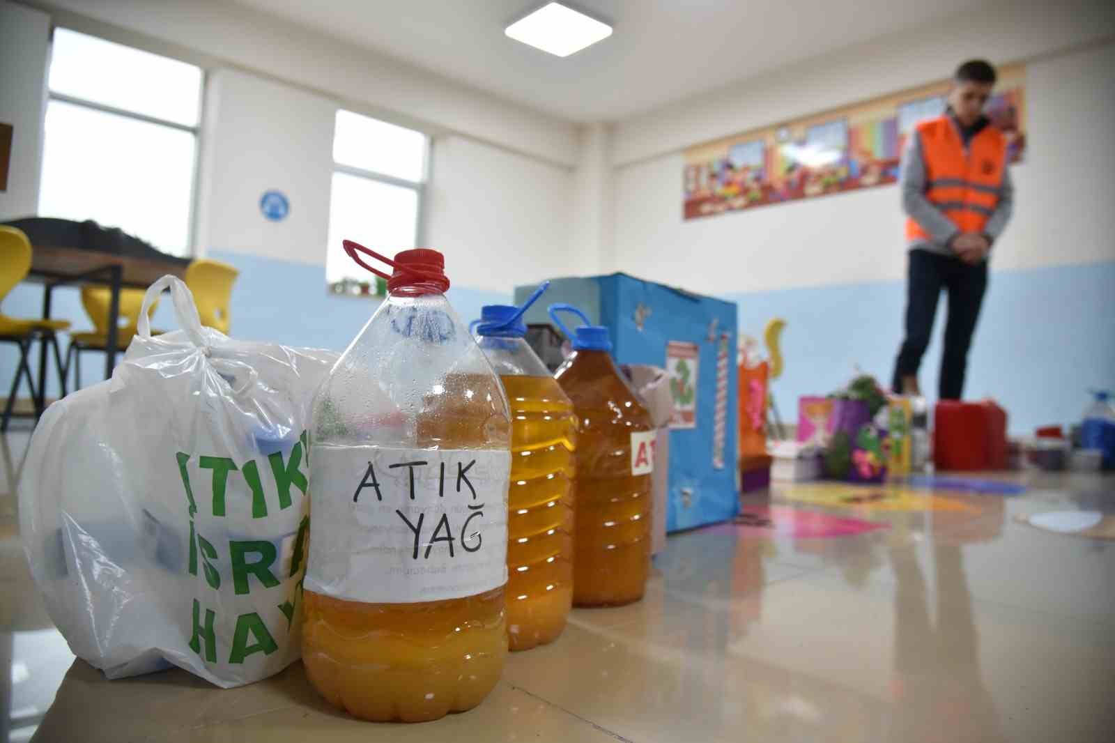 Atakum Belediyesi’nden öğrencilere sıfır atık farkındalığı
