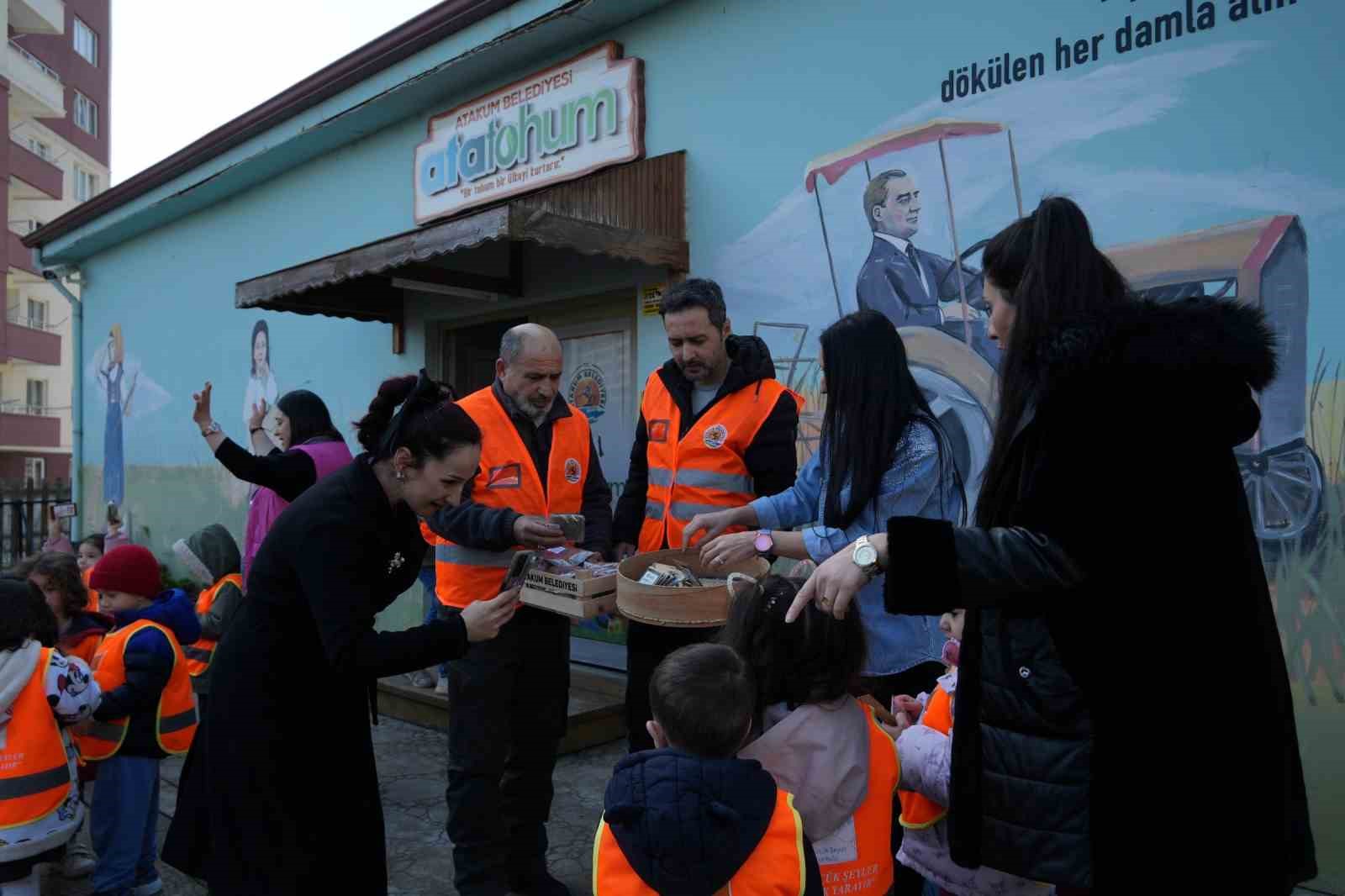 Atakum’da ata tohumla geleceğe yatırım
