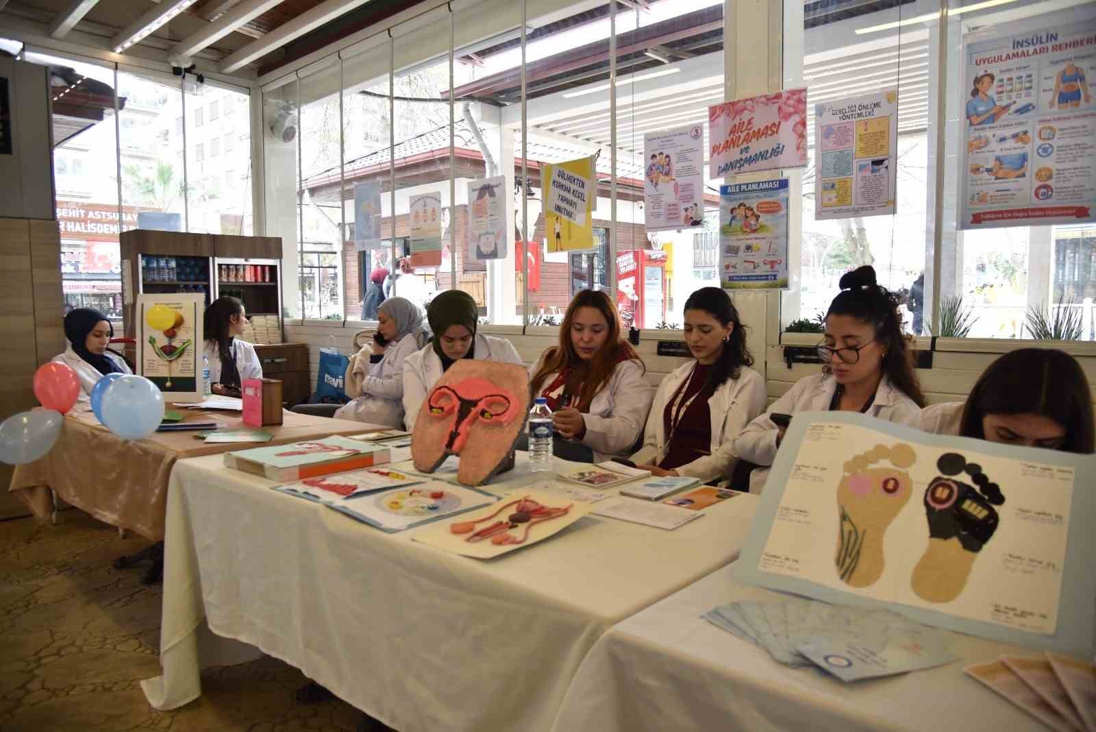 Atakum’da ücretsiz sağlık taramasına vatandaşlardan yoğun ilgi
