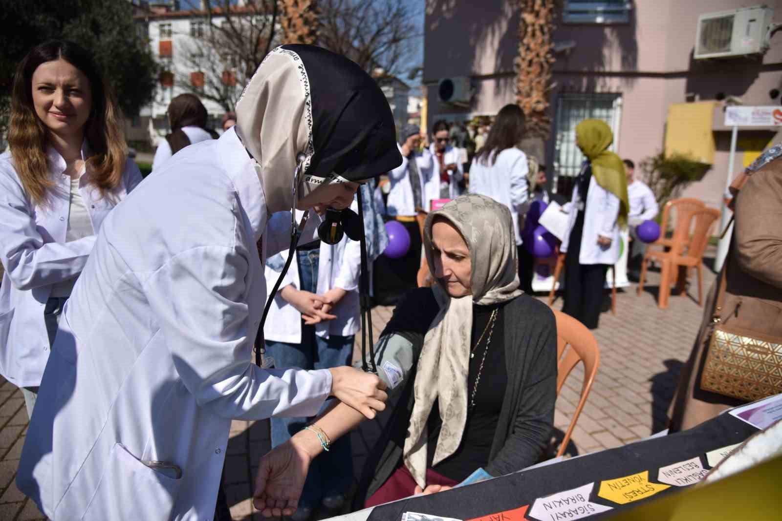 Atakum’da vatandaşlara genel sağlık taraması gerçekleştirildi
