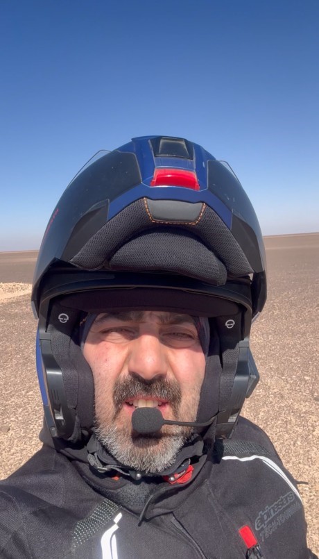 Atalarının develerle gittiği umre yolculuğunu onlar motosikletleri ile yaptı
