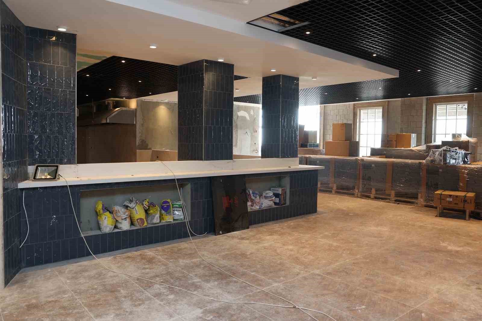 Atatepe Sosyal Tesisi yenilenen yüzüyle hizmete giriyor
