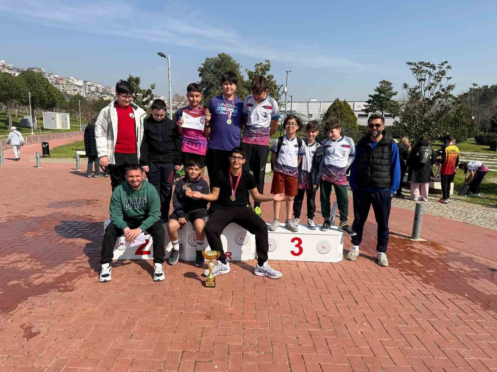 Atatürk Ortaokulu öğrencilerinden oryantiringde büyük başarı
